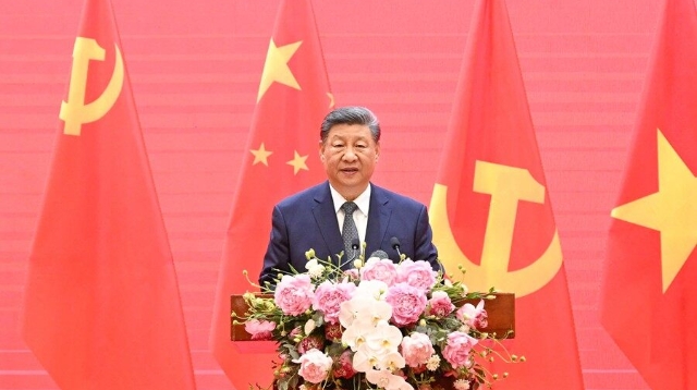 习近平会见中越人民大联欢活动代表时的致辞